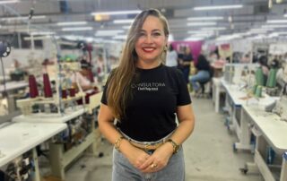 Em uma década, Luciana Lins transformou seu negócio em uma loja consolidada com duas colaboradoras Divulgação