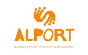 Logo Alport Nossos Clientes LetraA Logotipo da Alport Soluções em Acessibilidade, cliente da LetraA