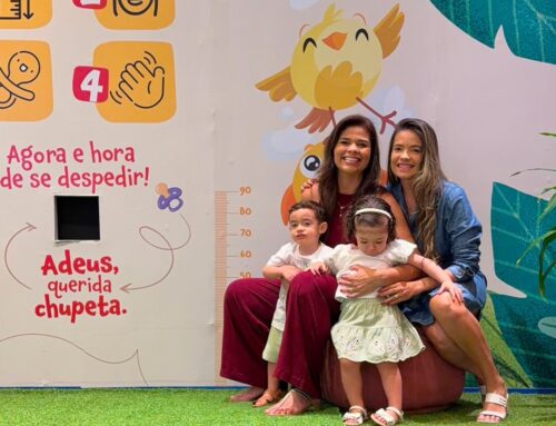 “Tchau, Chupeta”: espaço transforma marco da infância em doação de fraldas para ONGs