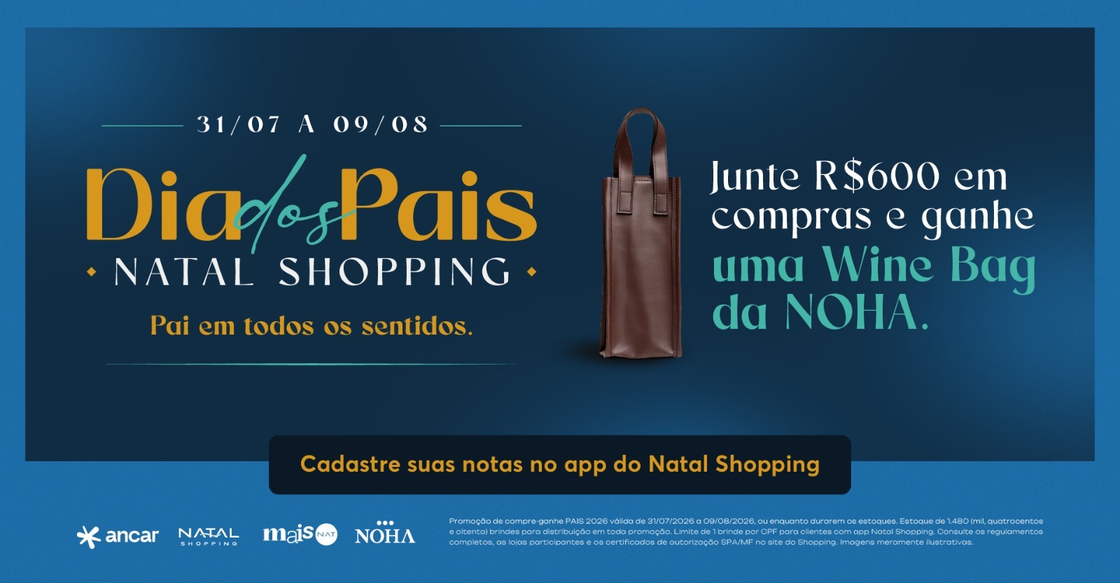 Natal Shopping - Dia dos Pais 2026
