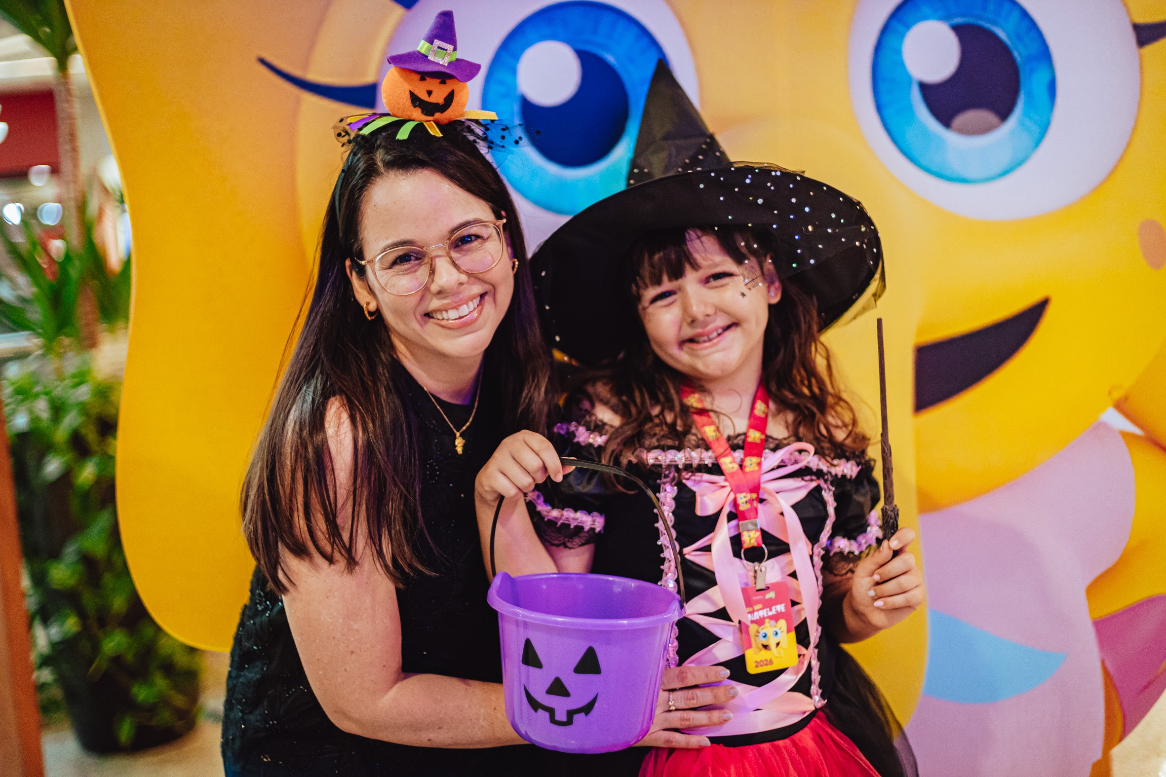 Neste sábado (31), o Natal Shopping promove o Halloween da Naty, evento gratuito com caça aos doces e peça do Scooby-Doo. A programação começa às 14h e conta com resgate de brindes via MaisNAT