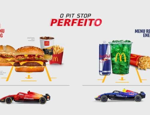 Miniaturas de F1 retornam ao McDonald’s junto com sanduíches e bebida em parceria com Redbull
